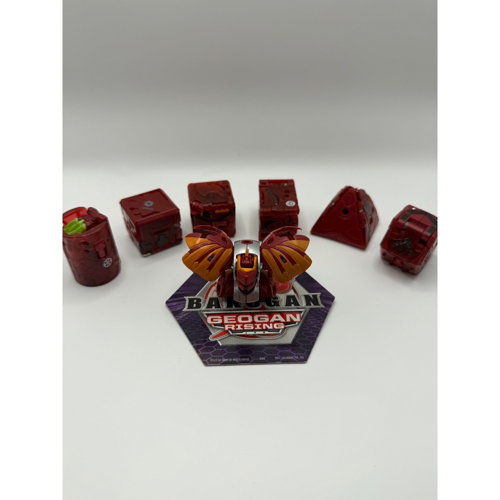 Bakugan Maxus Dragonoid 7-in-1 Complete Pyrus Neo Dragonoid 6 Traps